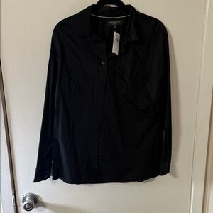 Banana Republic Tailored Black Shirt